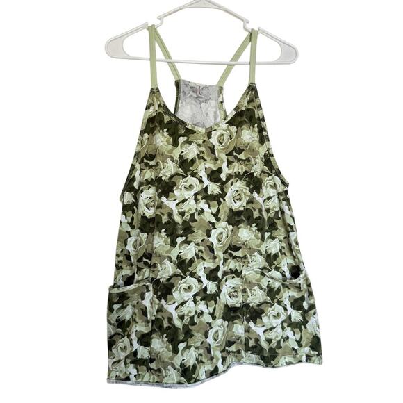 Free People Movement Hot Shot Tenniscore Floral Beach Athleisure Romper Dress XS - Picture 3 of 12